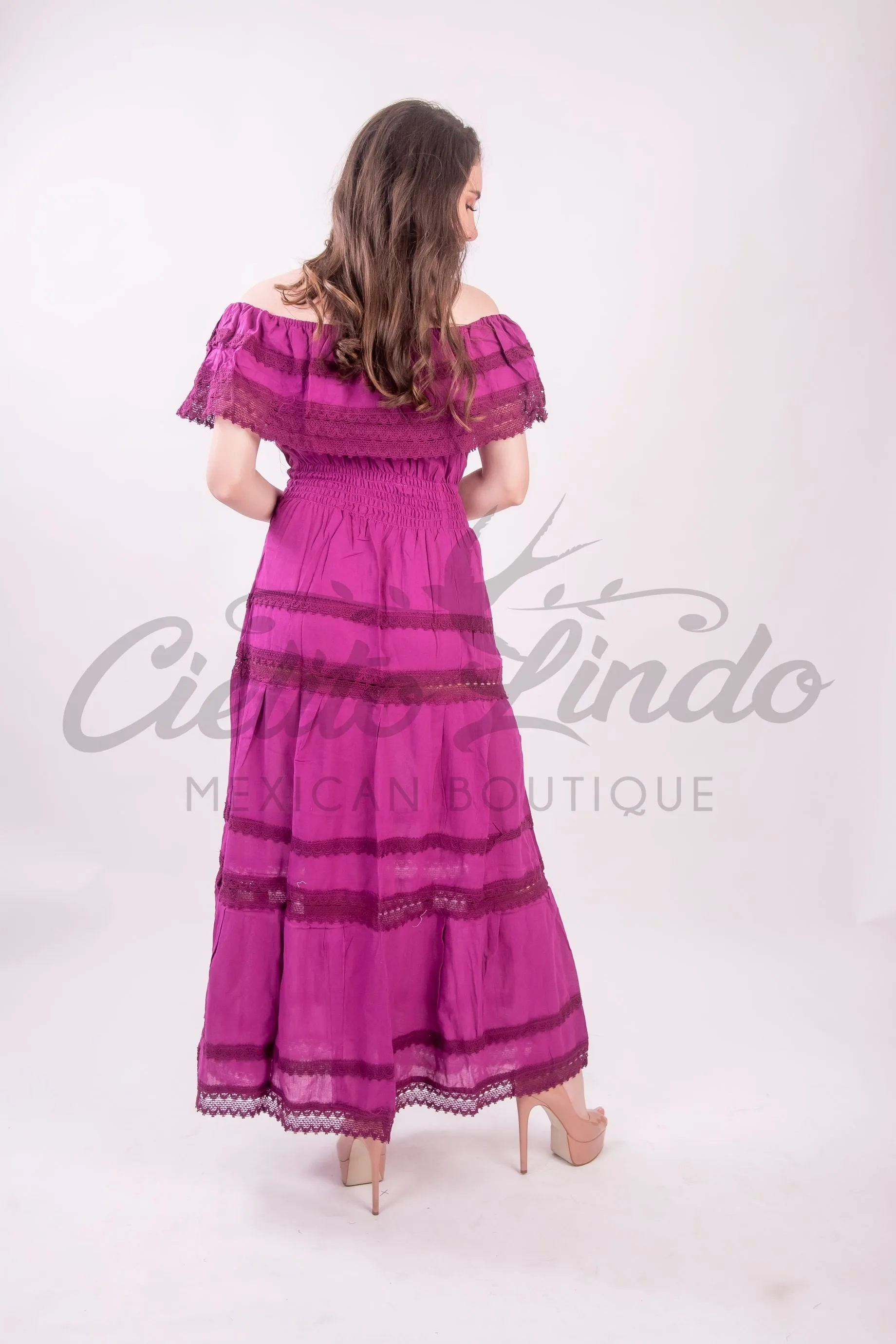 Adalia Maxi Dress Purple