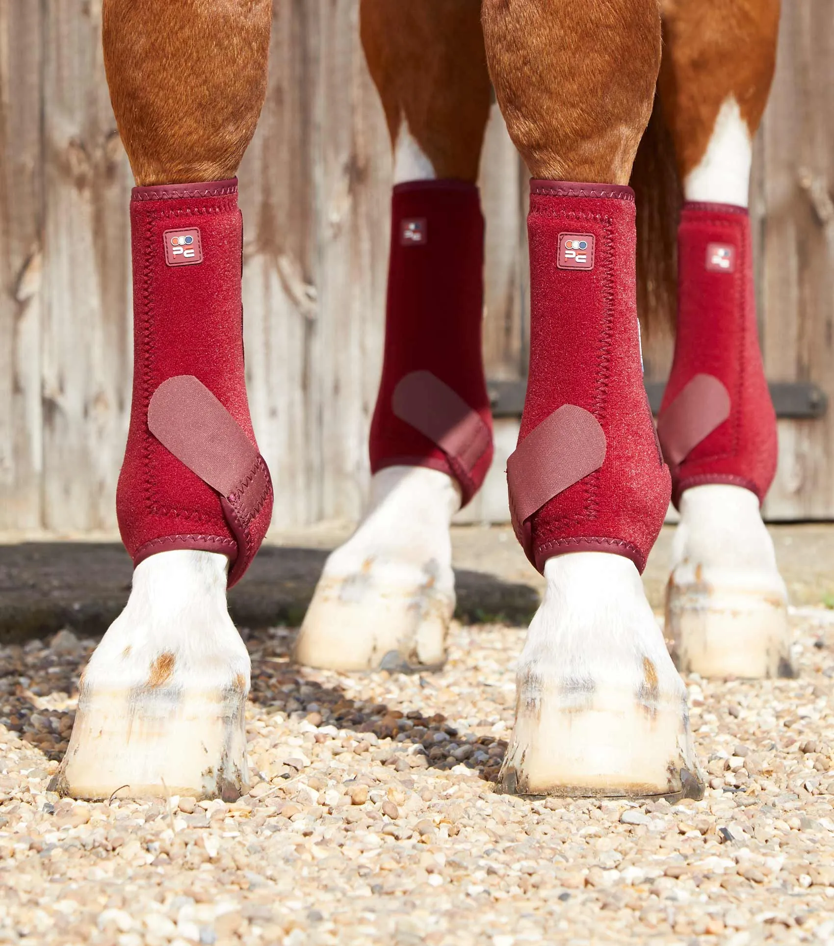 Air-Tech Sports Medicine Boots Burgundy