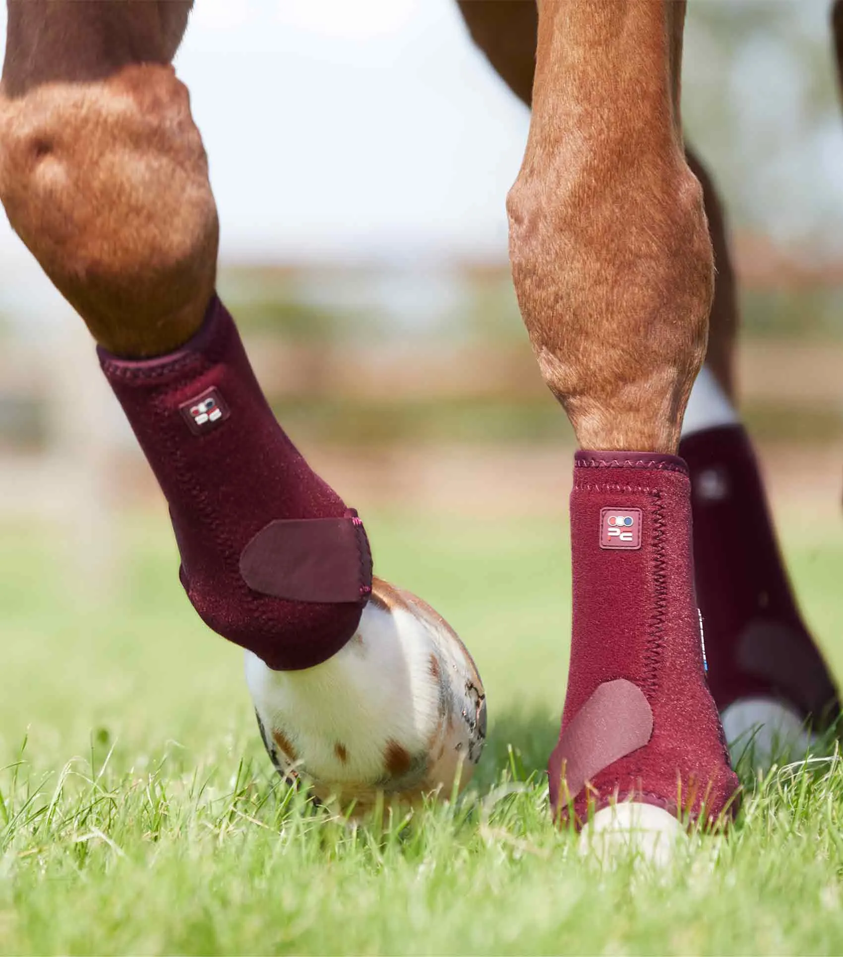 Air-Tech Sports Medicine Boots Burgundy