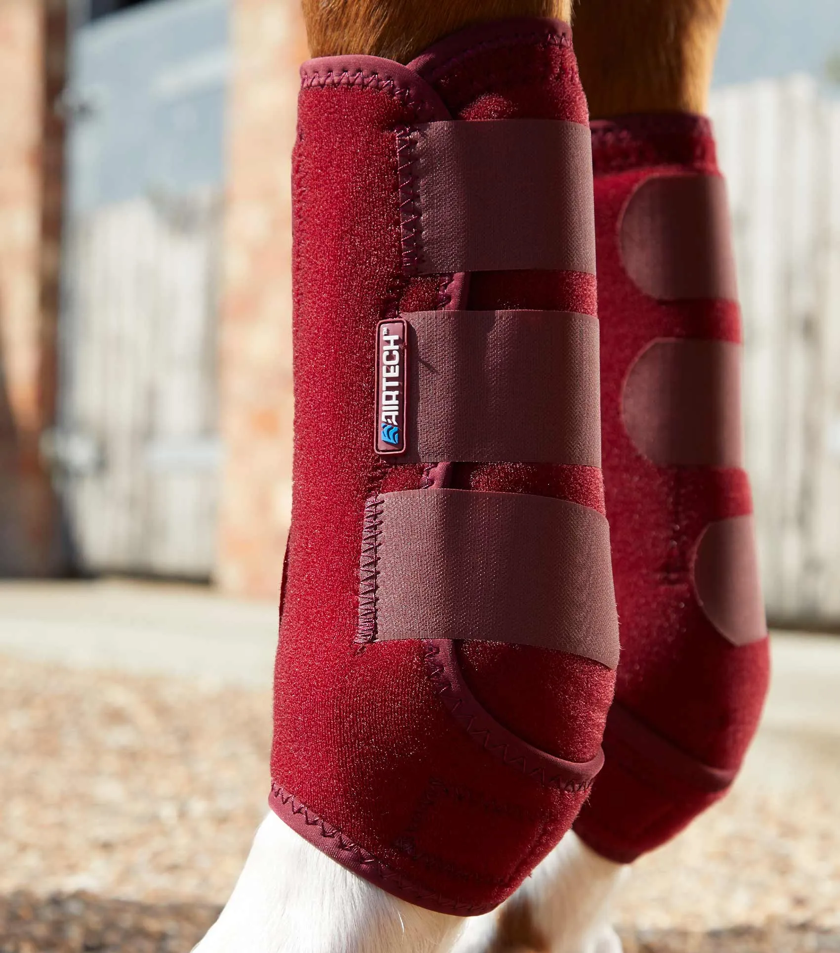 Air-Tech Sports Medicine Boots Burgundy