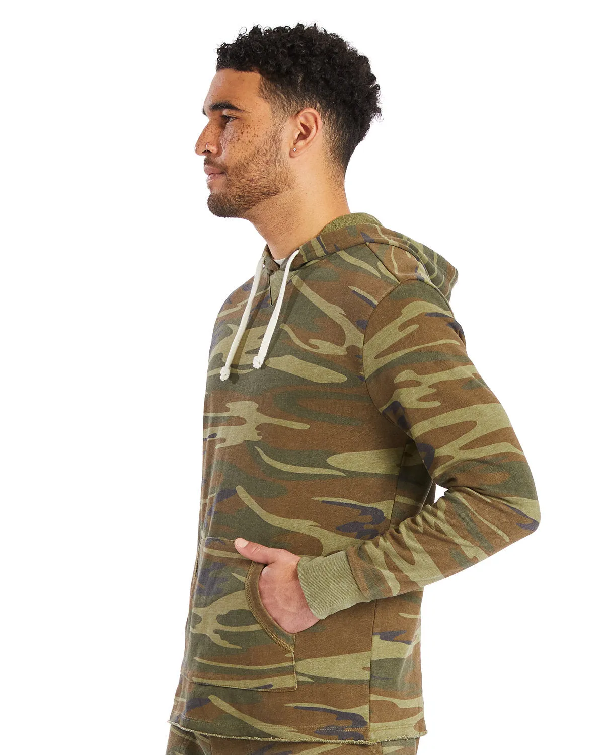 Alternative Men's School Yard Pullover Hoodie, Camo