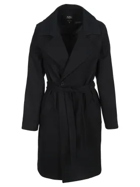 A.P.C. Bakerstreet Belted Coat