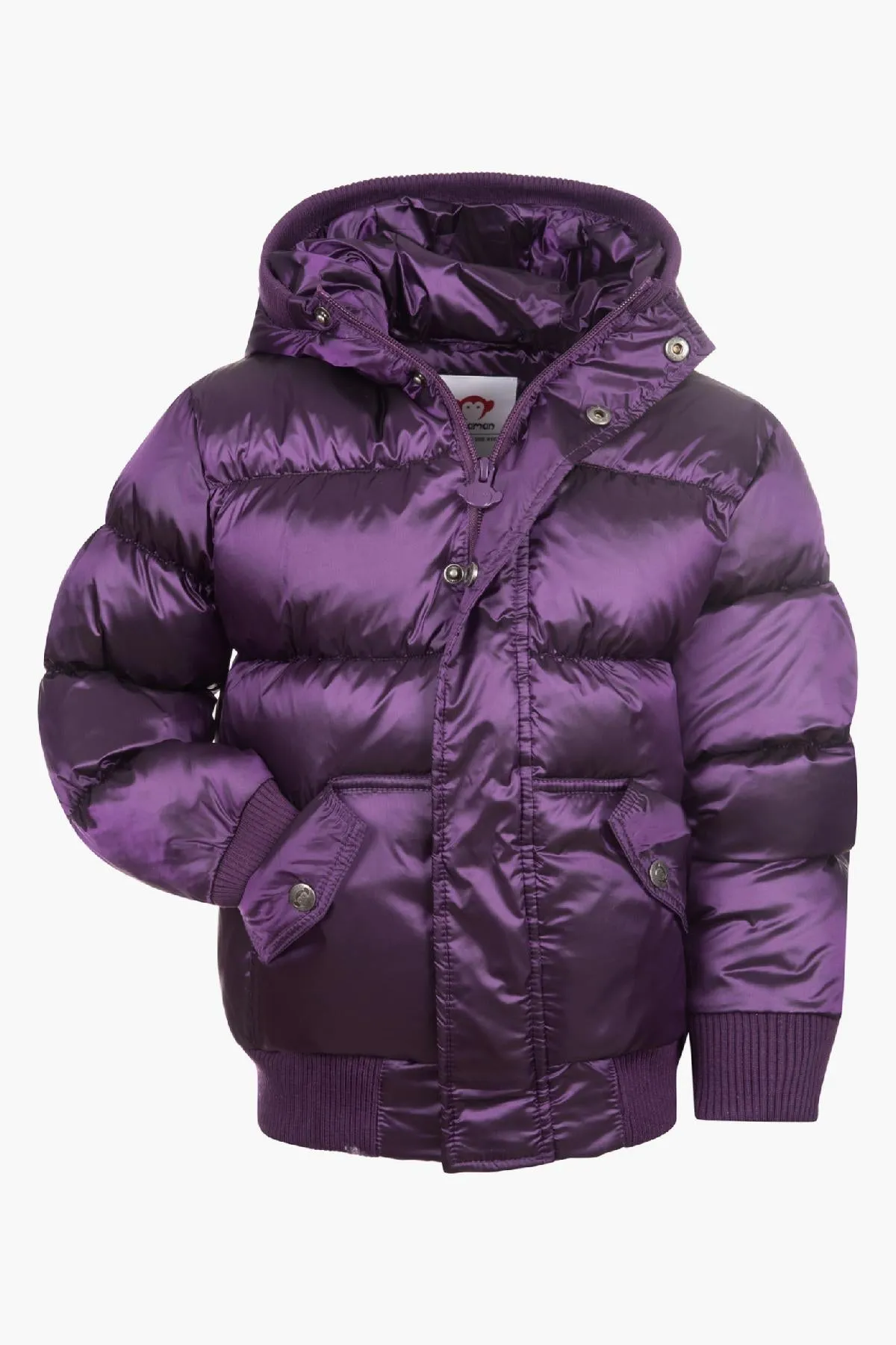 Appaman Grape Puffy Girls Coat