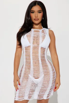 Bali Sands Cover Up Dress - White