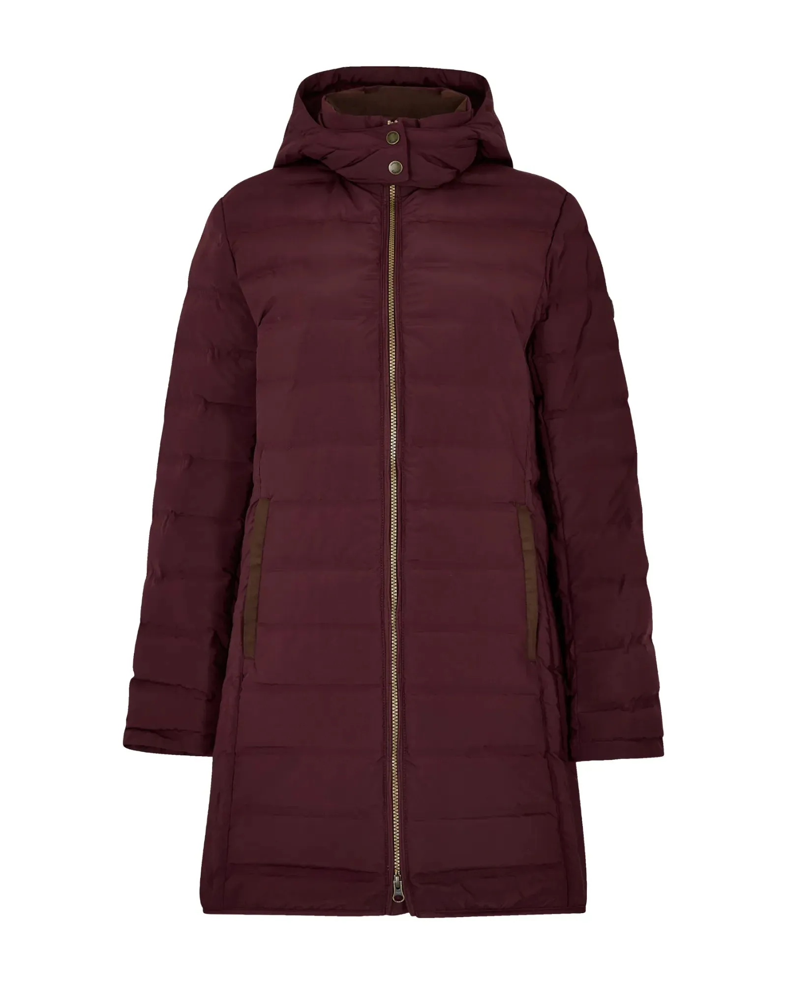 Ballybrophy Ox Blood Quilted Jacket