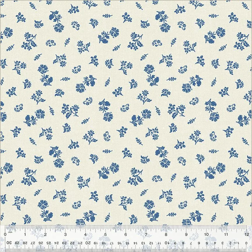 Banyan: Ivory/Blue Floral