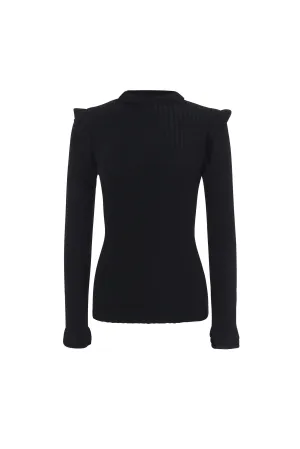 Black Tinley Turtleneck