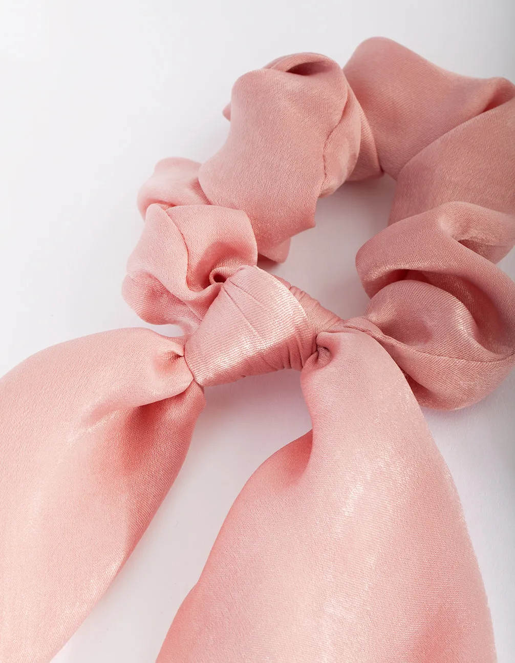 Blush Scarf Scrunchie