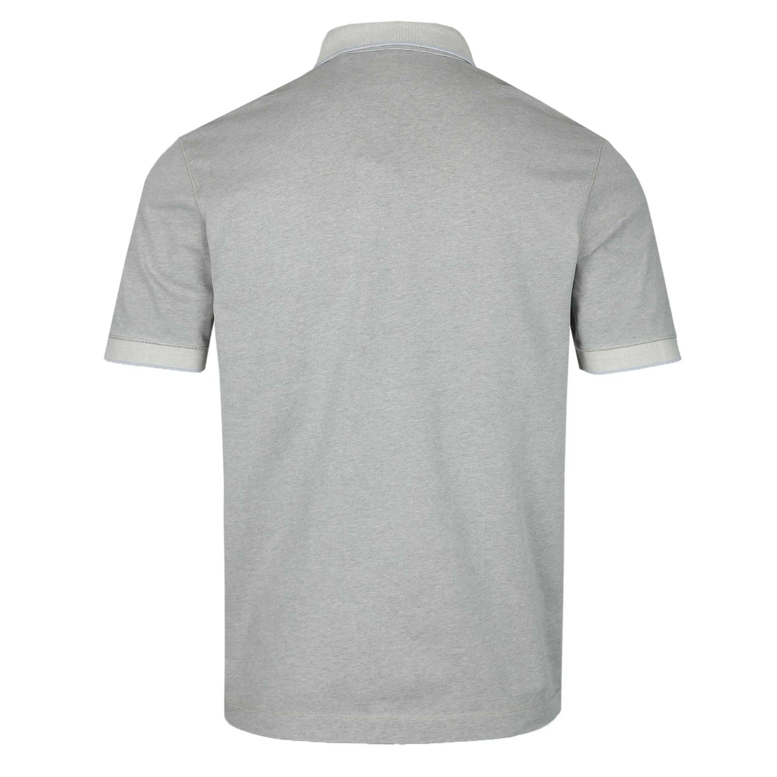 BOSS Pestructured Polo Shirt in Grey