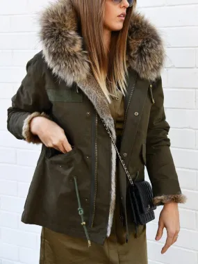 Brown Hoodie Casual Shift Outerwear