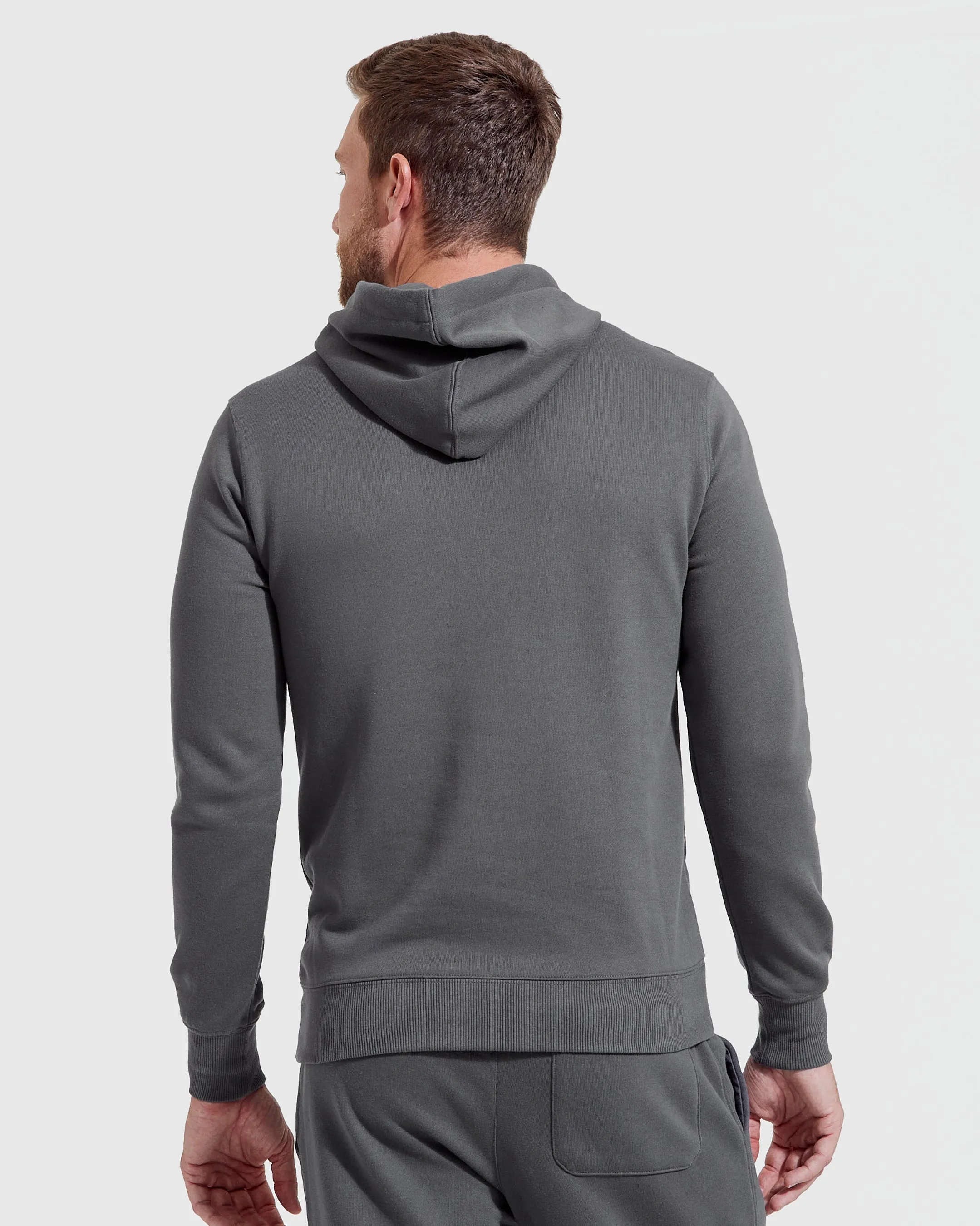 Carbon Fleece French Terry Pullover Hoodie