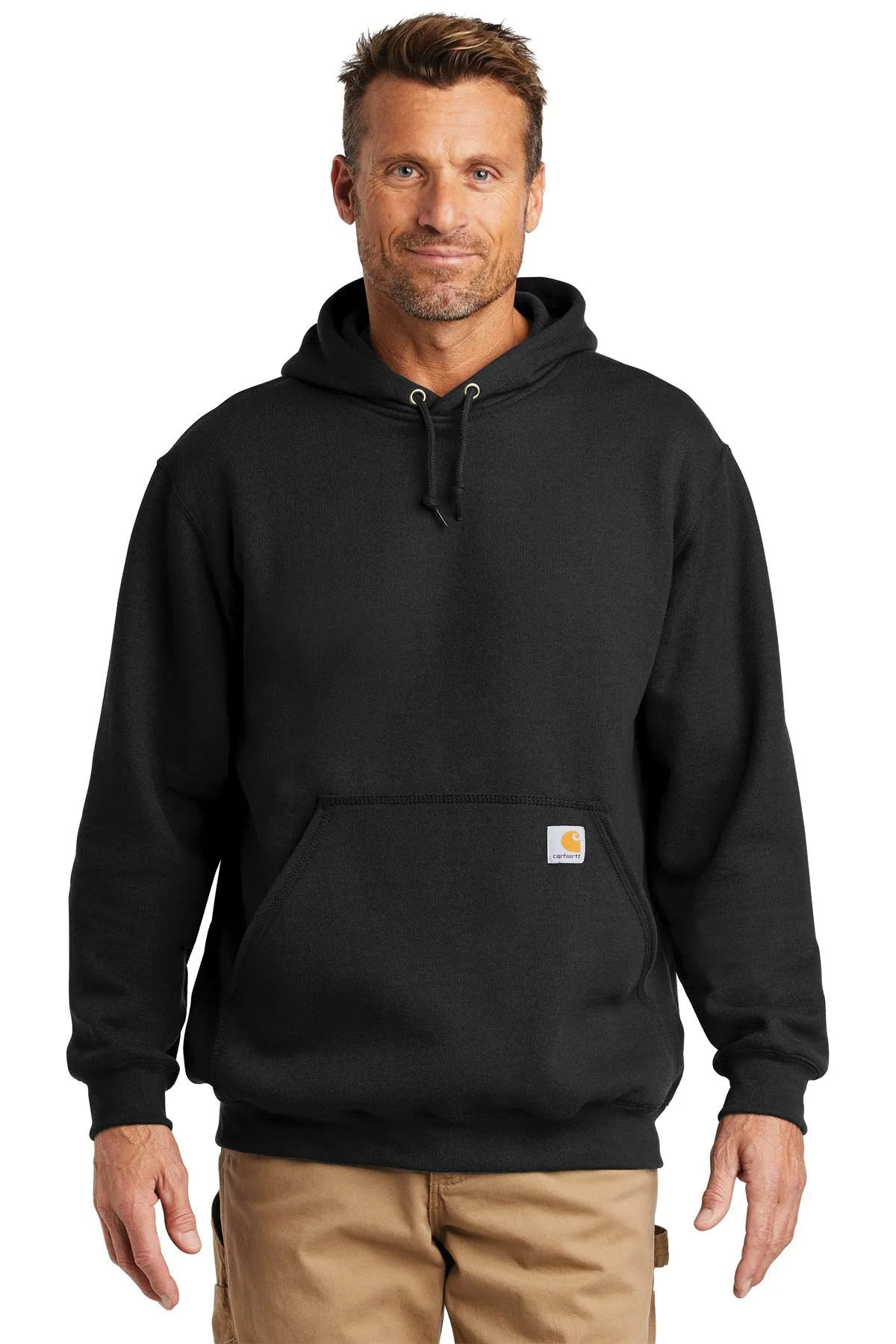 Carhartt Tall Hooded Custom Sweatshirts, Black