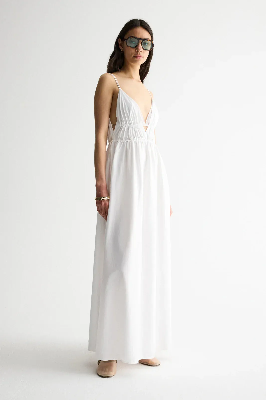 CLOVE DRESS | White