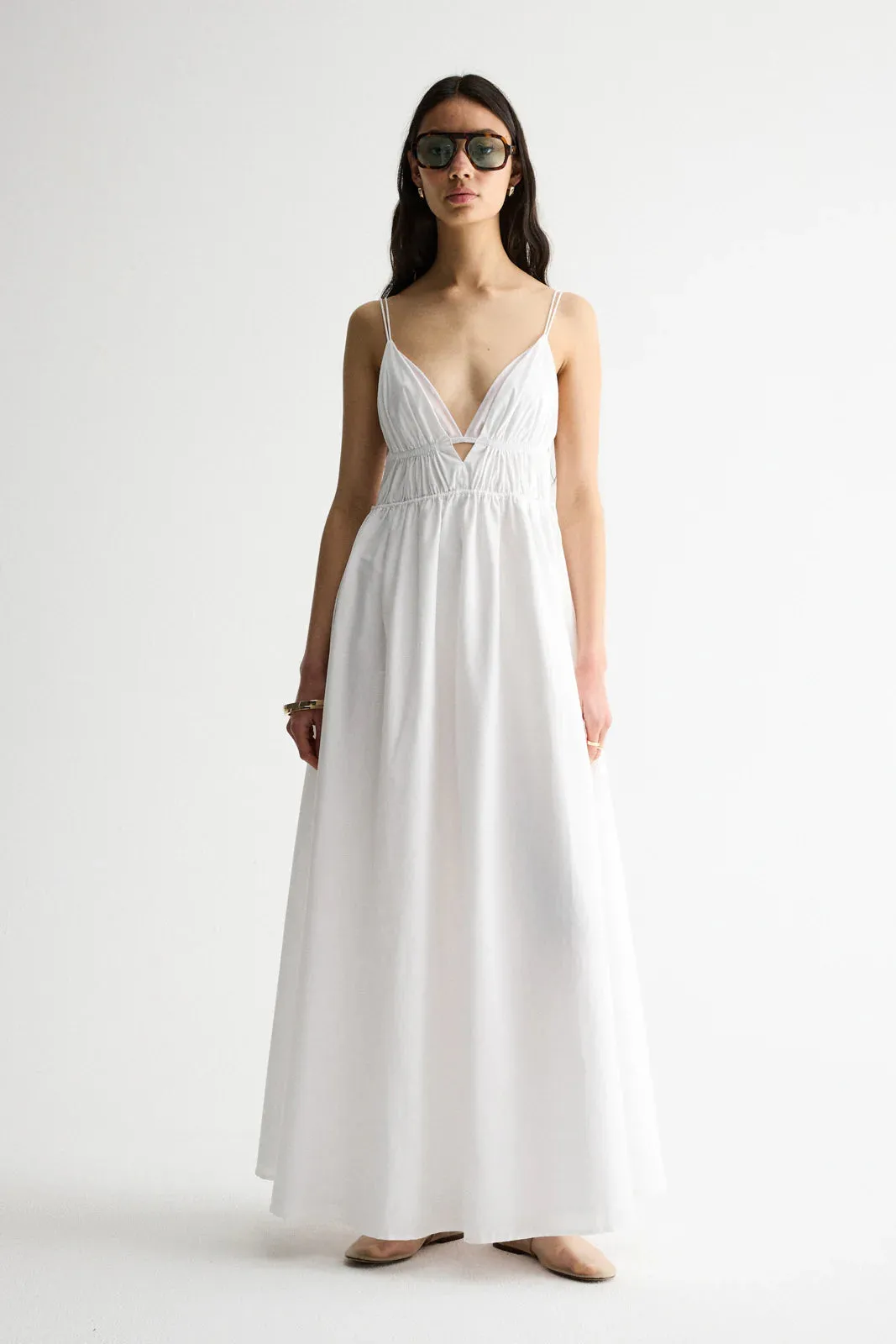 CLOVE DRESS | White