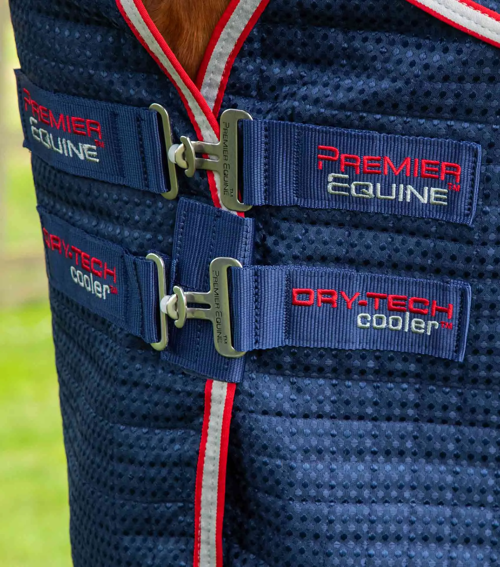 Combo Dry-Tech Horse Cooler Rug Navy