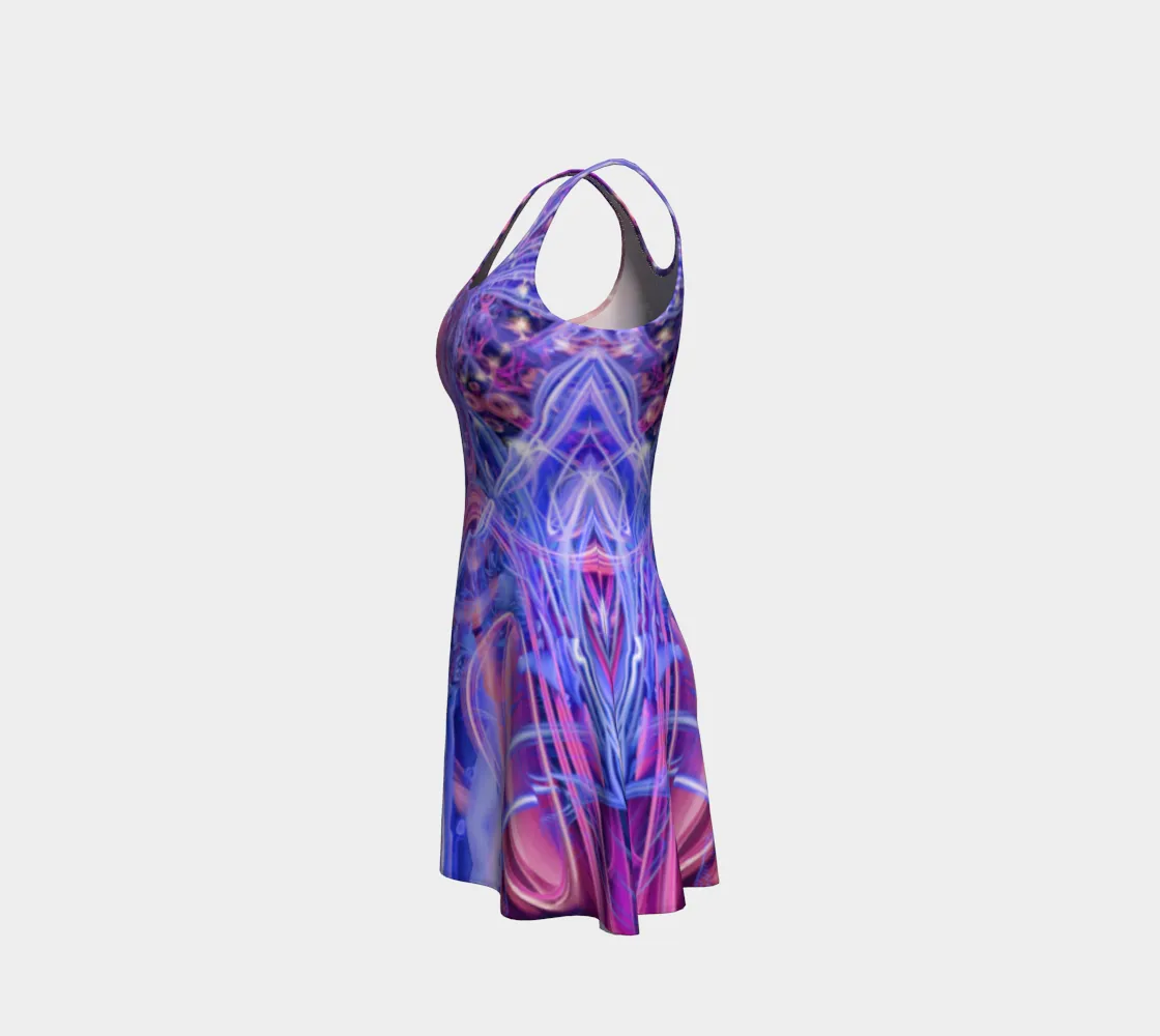 Cosmic Love Flare Dress