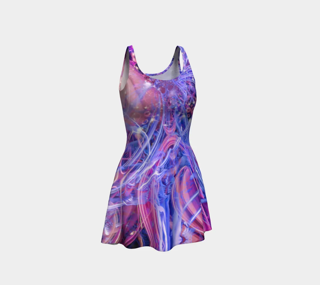 Cosmic Love Flare Dress