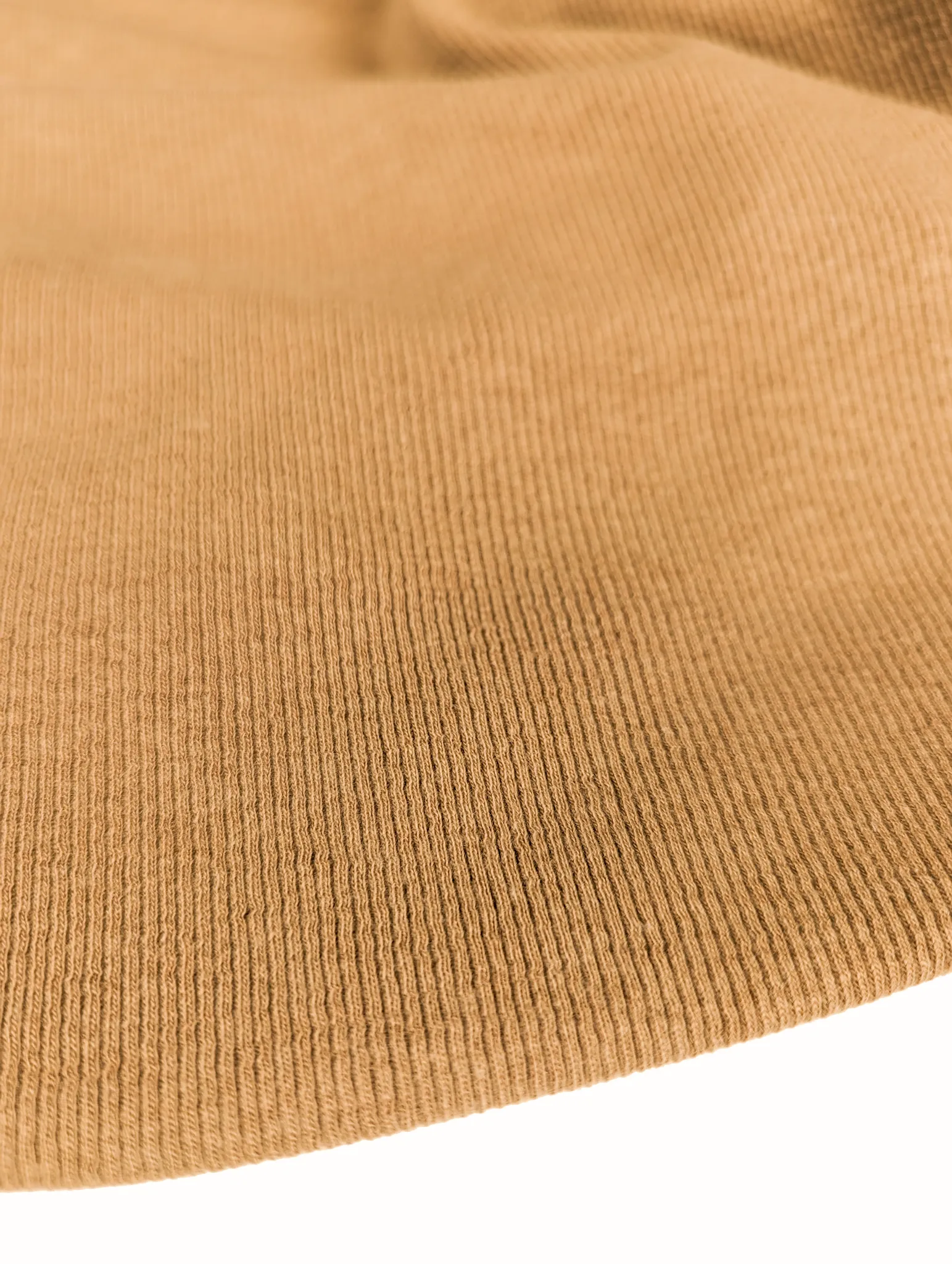 Cotton & TENCEL™ Modal Rib Knit - Wood