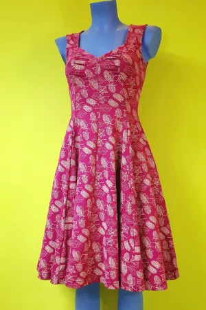 Desired Dress in Olallieberries Print by Effie's Heart