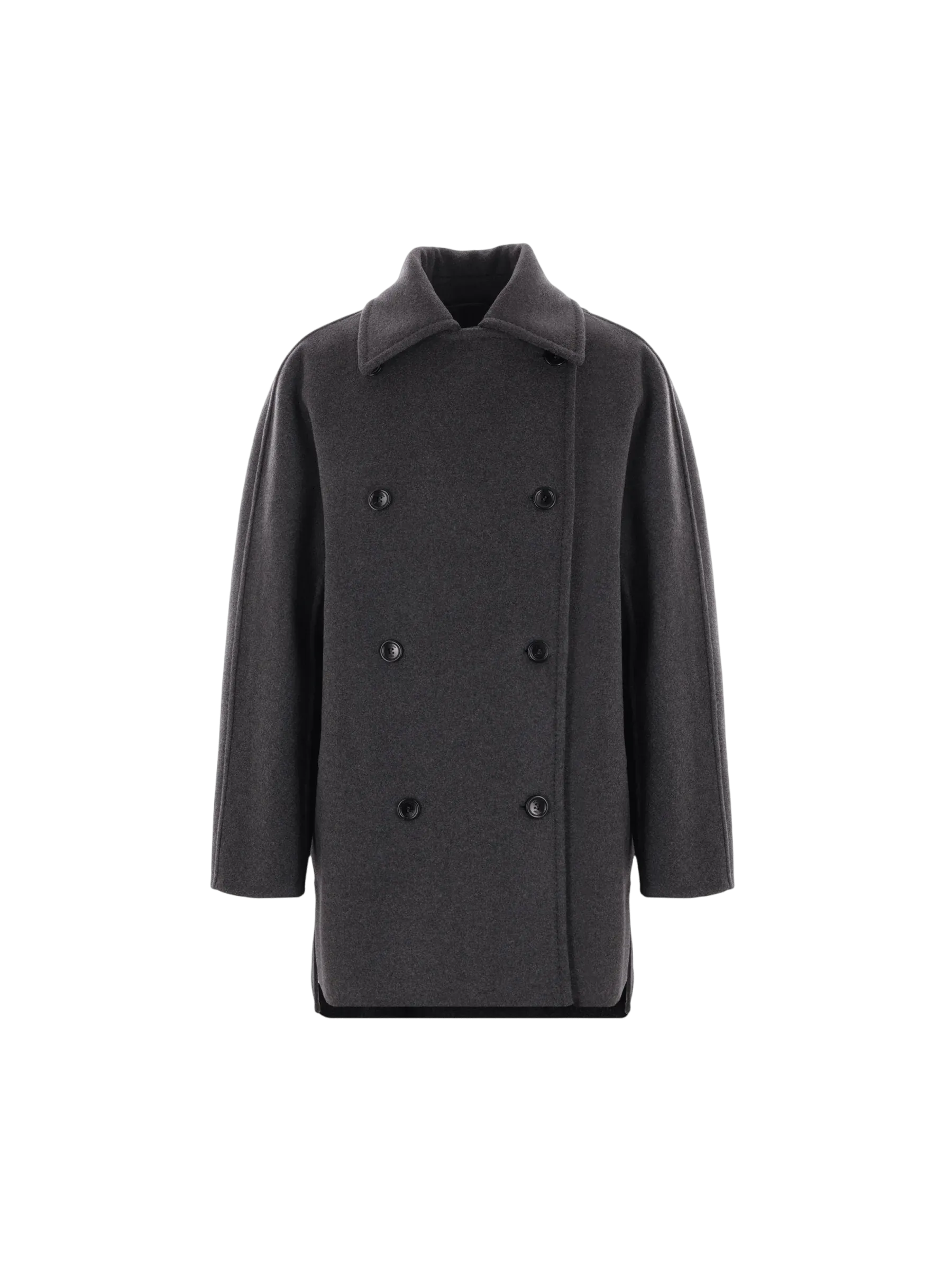 Double-Breasted Cashmere Coat