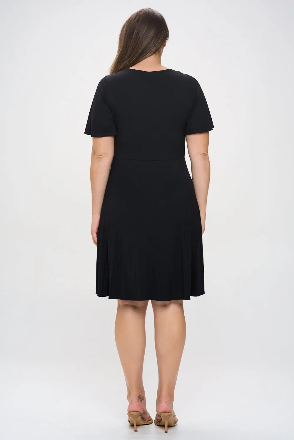 Elli Plus Size Short Sleeve Dress