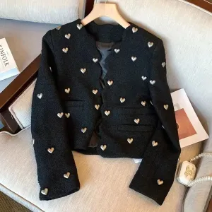 Fashion Jackets for Women, Long Sleeve. Wool Coats.