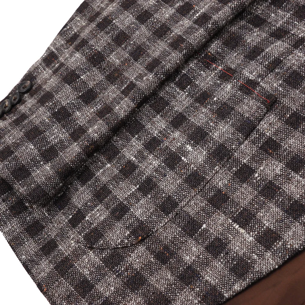 Isaia Textured Check Sport Coat