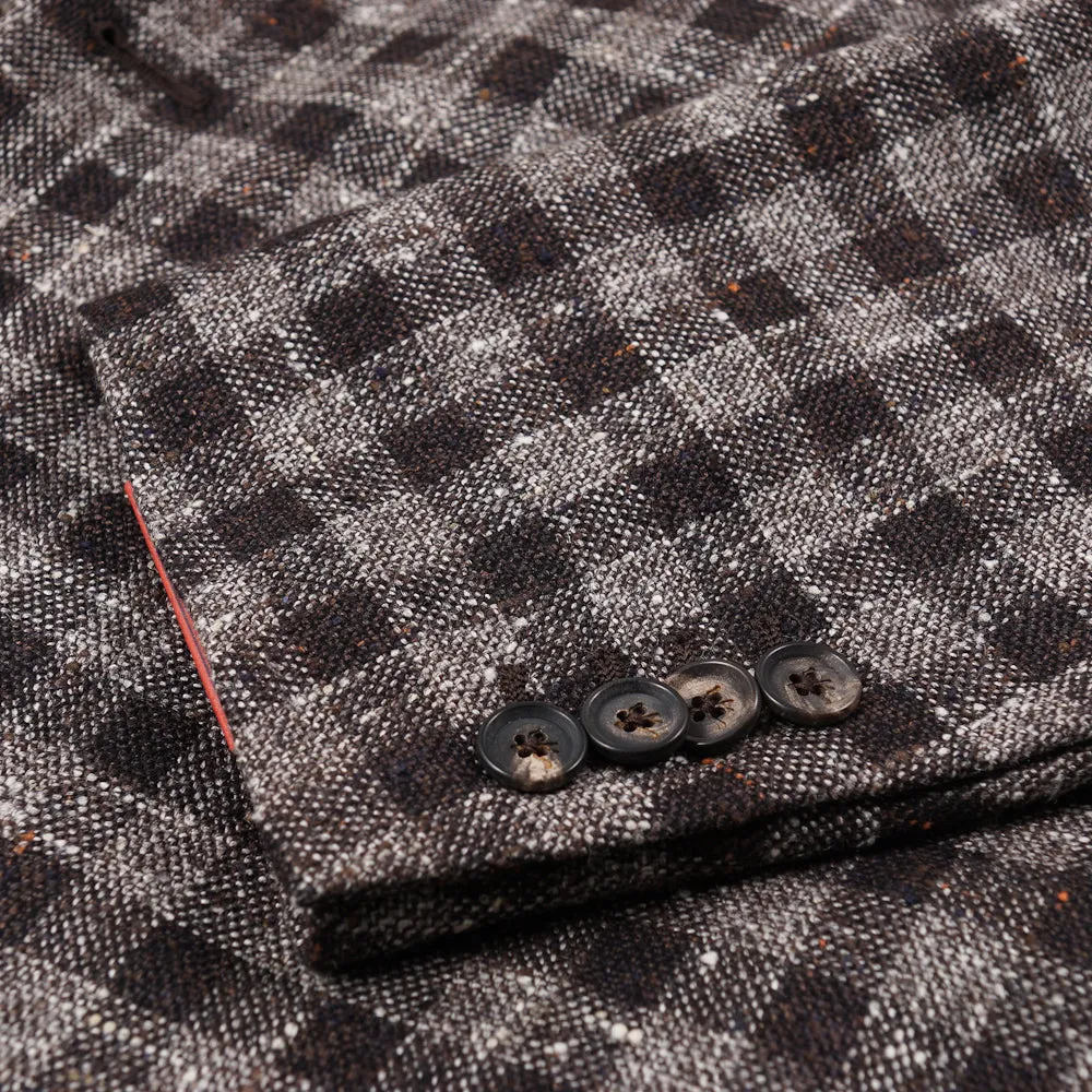 Isaia Textured Check Sport Coat