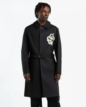 John Elliott x Mackintosh Spring Coat in Black