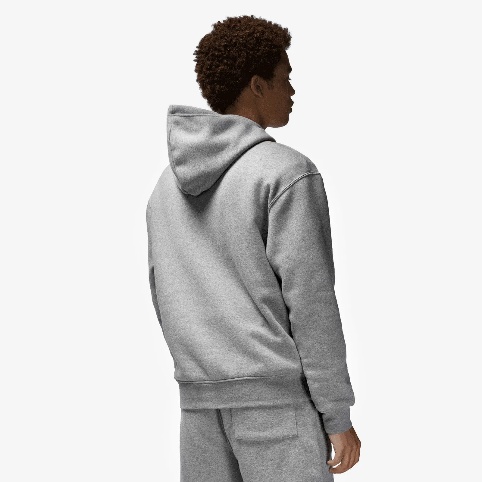 Jordan Essentials Fleece Pullover Hoodie - Grey