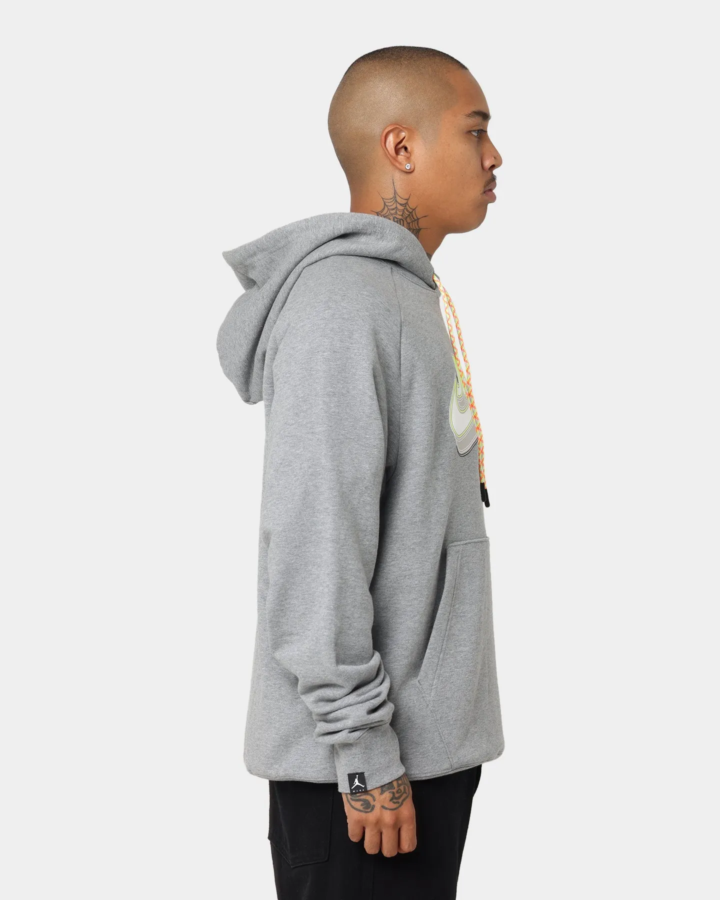 Jordan Jumpman Fleece Pullover Hoodie Carbon Heather