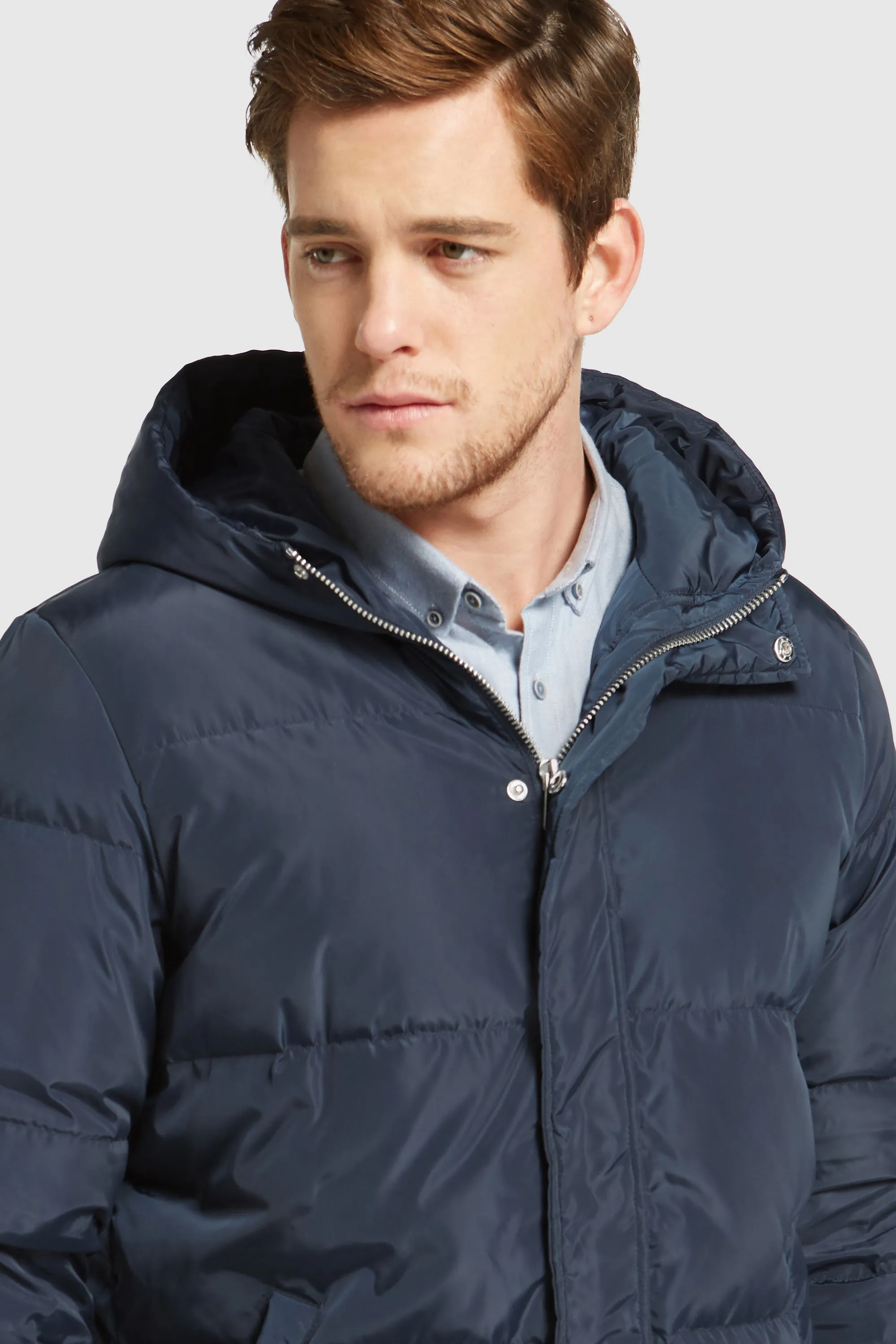 Knee Length Winter Thickened Down Jacket