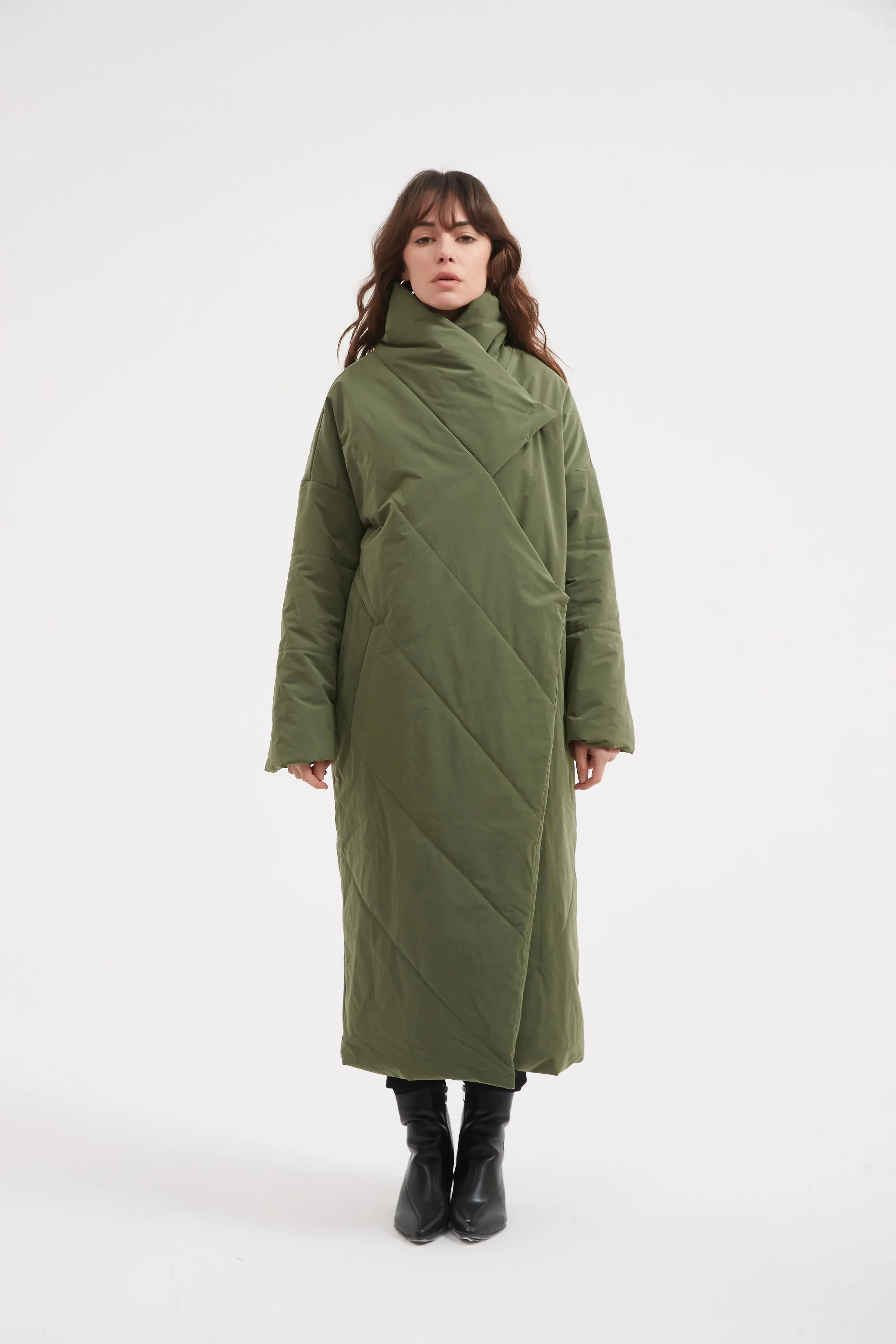 Longline Wrap Coat