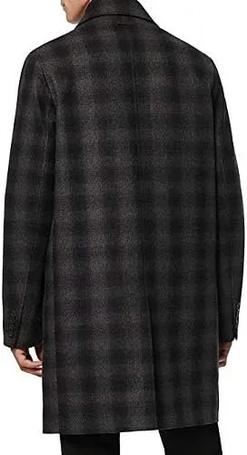 Marc New York by Andrew Marc Men's 38" Rigel Wool Coat Stand Collar Jacket with Removable Quilted Bib Insert