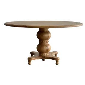 Marseilles Oakwood Round Dining Table 150cm