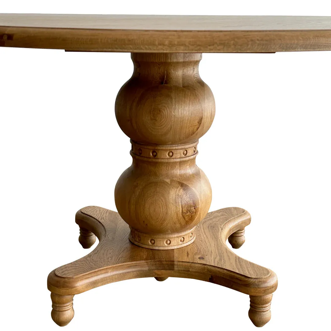 Marseilles Oakwood Round Dining Table 150cm