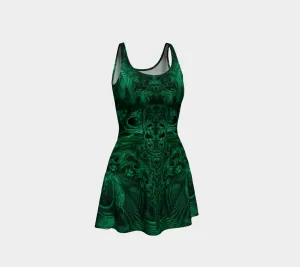 Meganeuropsis Flare Dress