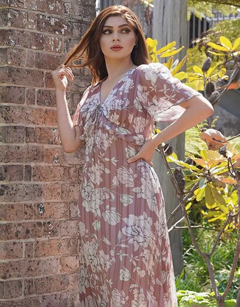 Mid Summer Floral Dress