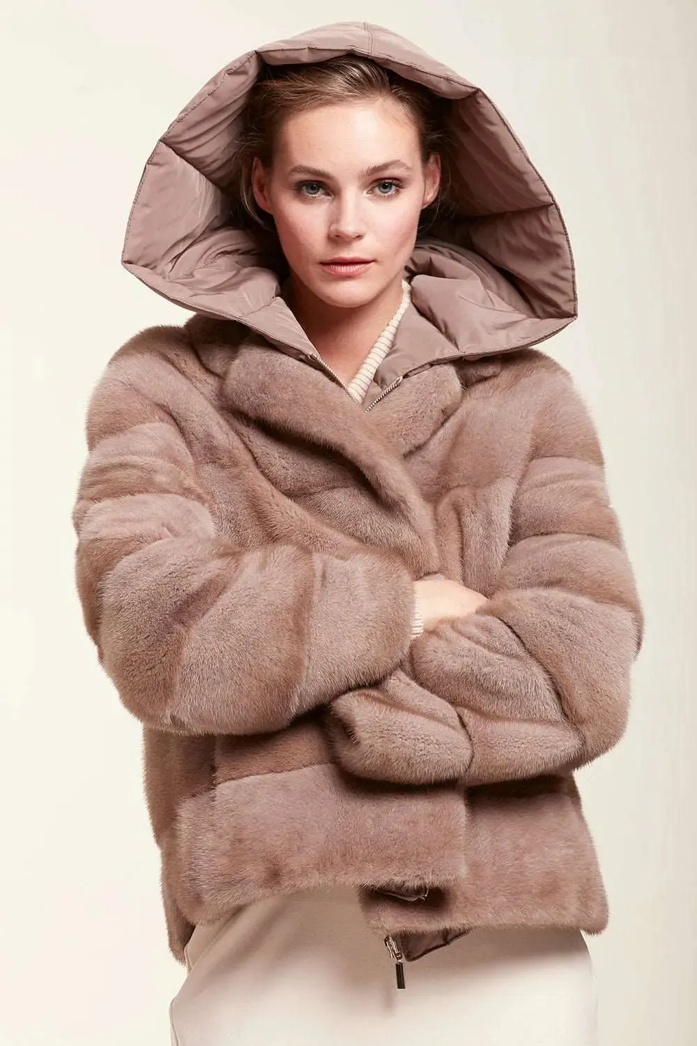 Mink jacket fur