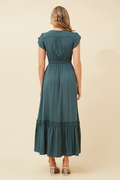 Minx Maxi Dress - Teal Tempo