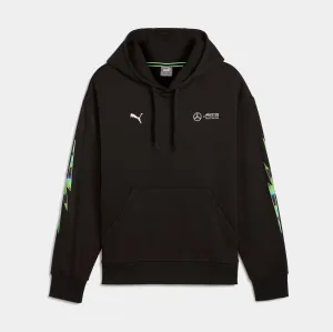 Neon Energy Mercedes AMG Petronas F1 Pullover Mens Hoodie (Black/Green)