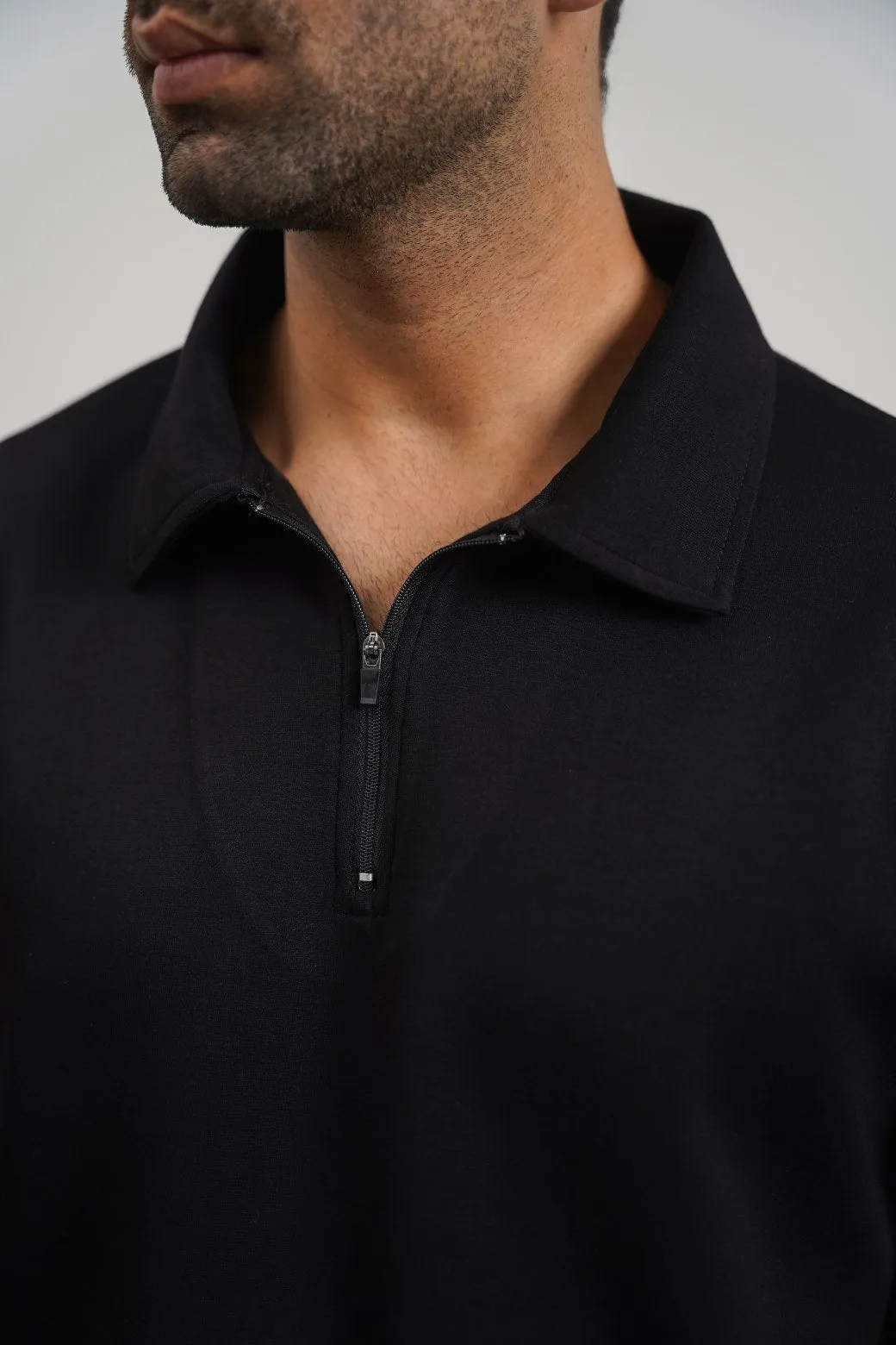 NEOPRENE ZIPPER POLO