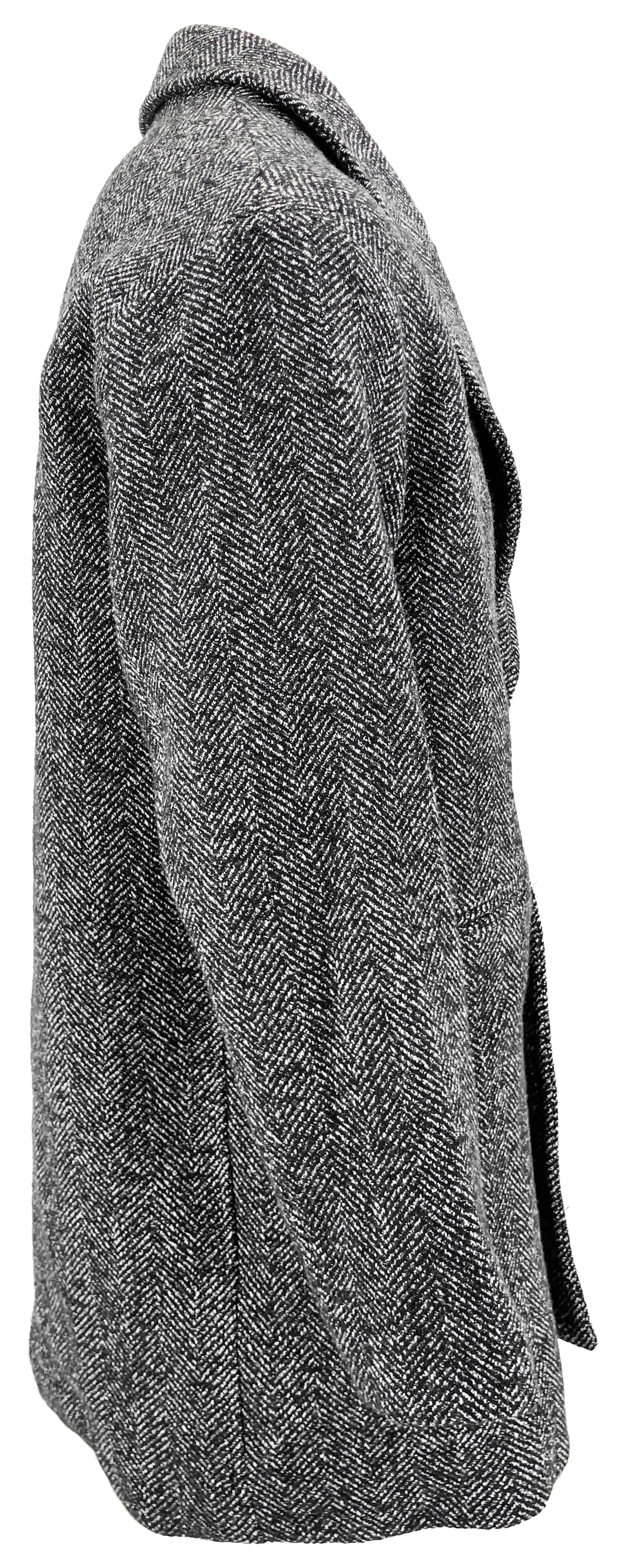 Nili Lotan Amherst Coat in Black/White