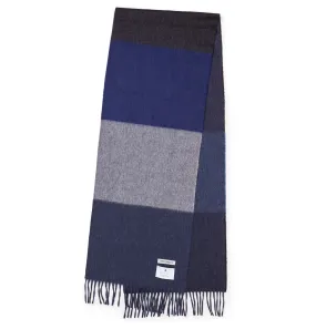 Norse Projects x Begg & Co. Scarf – Navy Multi Stripe