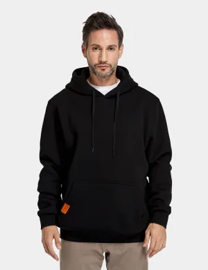 (Open-box) Unisex Heated Pullover Hoodie with Heating on Chests