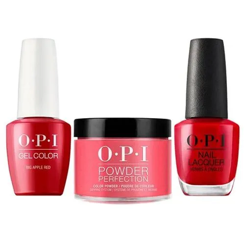 OPI Trio: N25 Big Apple Red