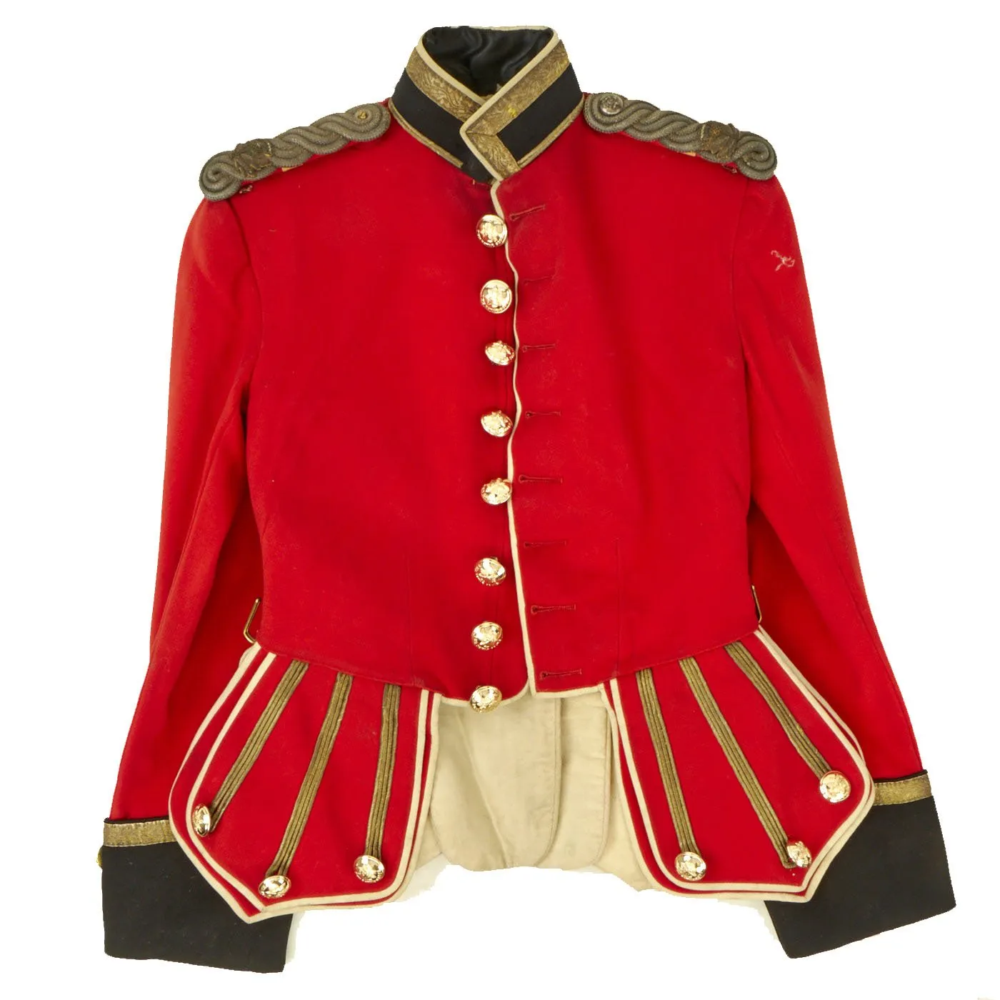 Original British Pre-WWII Royal Scots Officer Scarlet Dress Doublet