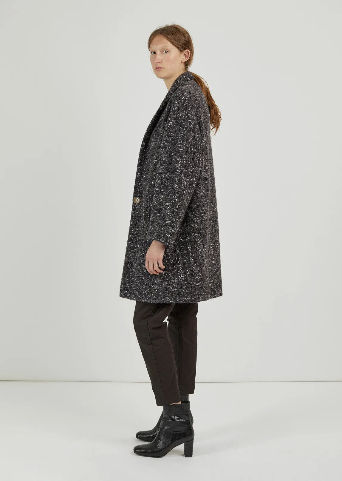 Osbert Round Shoulder Coat