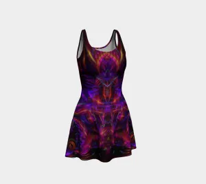 Piezoelectric Flare Dress