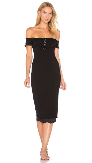 Privacy Please Caperton Dress Black